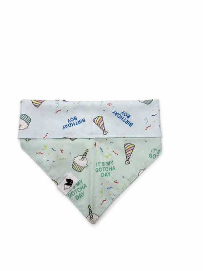 Birthday Boy & Gotcha Day Bandana (M)